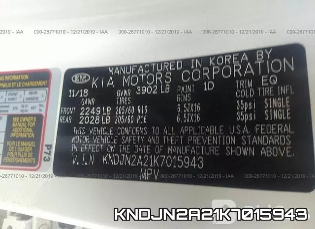KNDJN2A21K7015943 фото 9