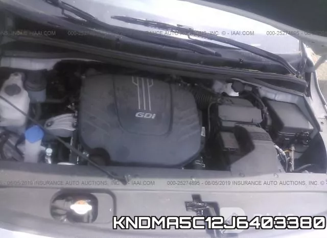 KNDMA5C12J6403380 фото 2