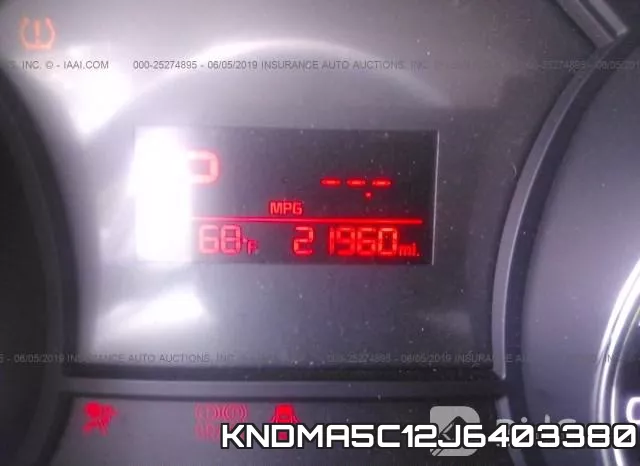 KNDMA5C12J6403380 фото 8