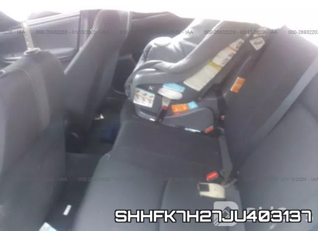 SHHFK7H27JU403137 фото 7