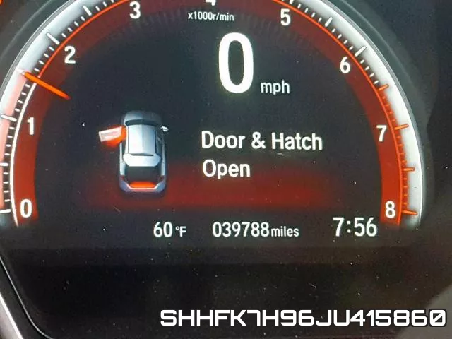 SHHFK7H96JU415860 фото 8
