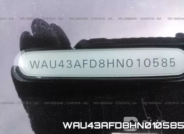 WAU43AFD8HN010585 фото 5