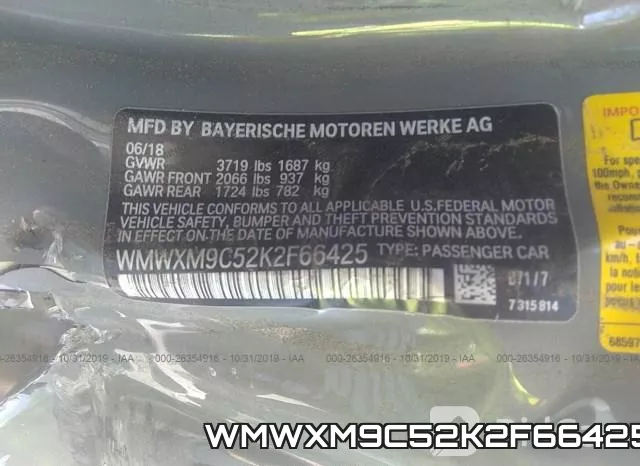 WMWXM9C52K2F66425 фото 7
