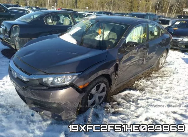 19XFC2F51HE023869 фото 2
