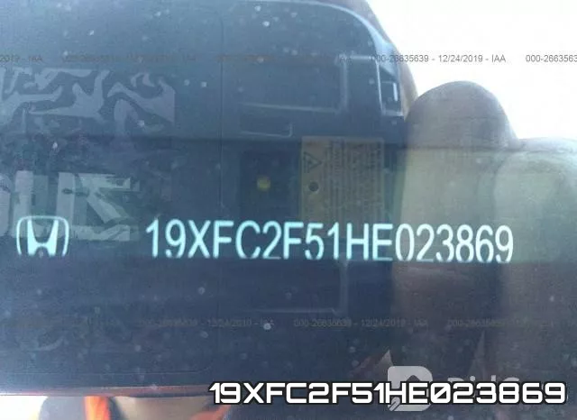 19XFC2F51HE023869 фото 9