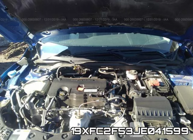 19XFC2F53JE041599 фото 2