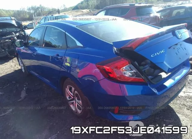 19XFC2F53JE041599 фото 3