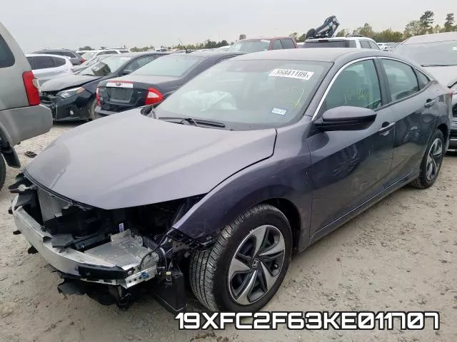 19XFC2F63KE011707 фото 3