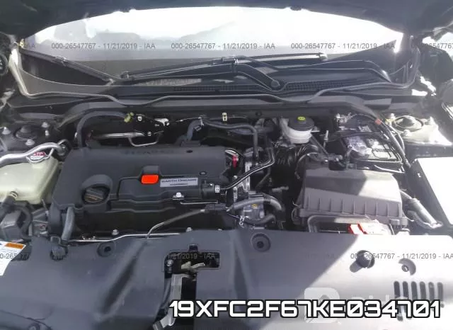 19XFC2F67KE034701 фото 2