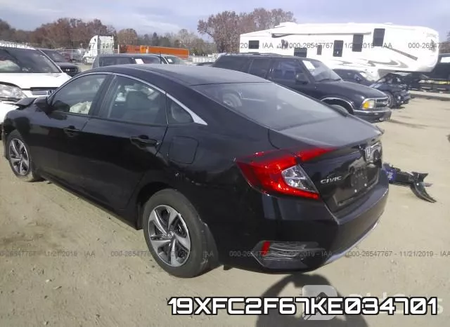 19XFC2F67KE034701 фото 4
