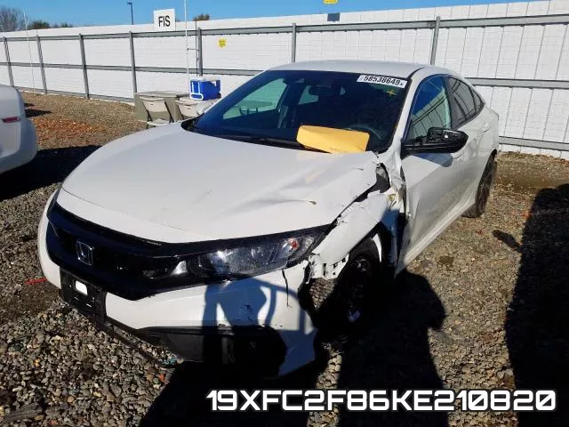 19XFC2F86KE210820 фото 3