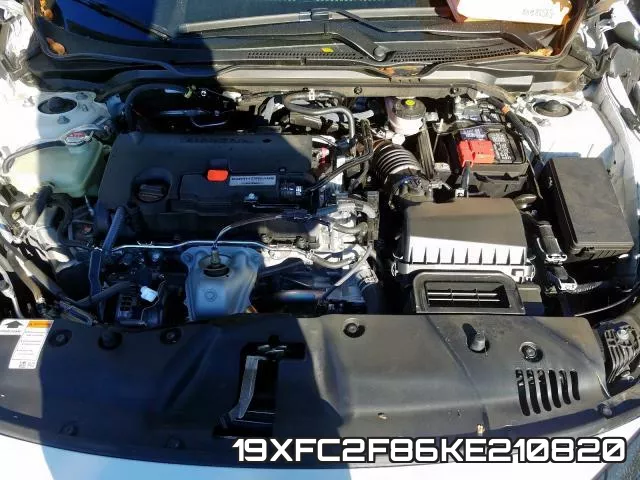 19XFC2F86KE210820 фото 6