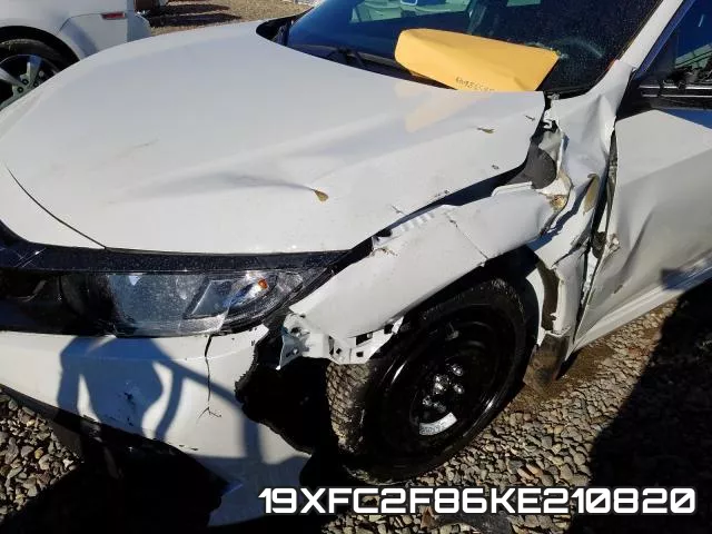 19XFC2F86KE210820 фото 8