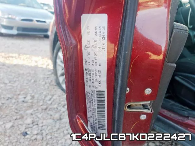 1C4PJLCB7KD222427 фото 2