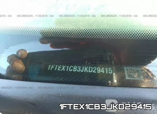 1FTEX1CB3JKD29415 фото 10
