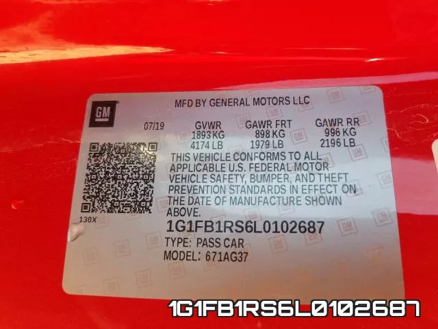 1G1FB1RS6L0102687 фото 2