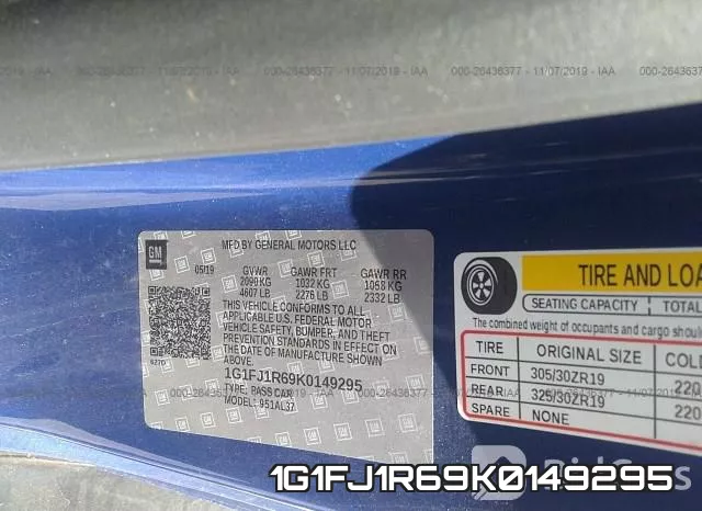 1G1FJ1R69K0149295 фото 9