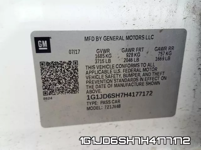 1G1JD6SH7H4177172 фото 2