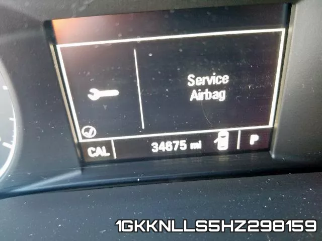 1GKKNLLS5HZ298159 фото 7