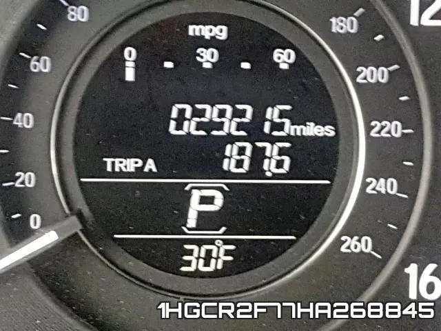 1HGCR2F77HA268845 фото 8