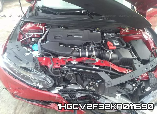 1HGCV2F32KA011690 фото 2