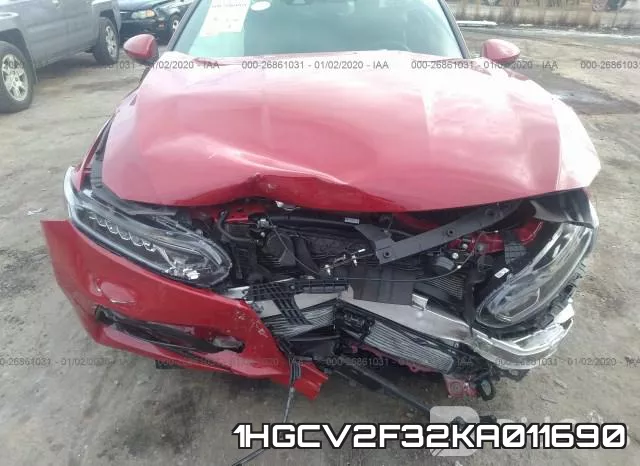 1HGCV2F32KA011690 фото 7