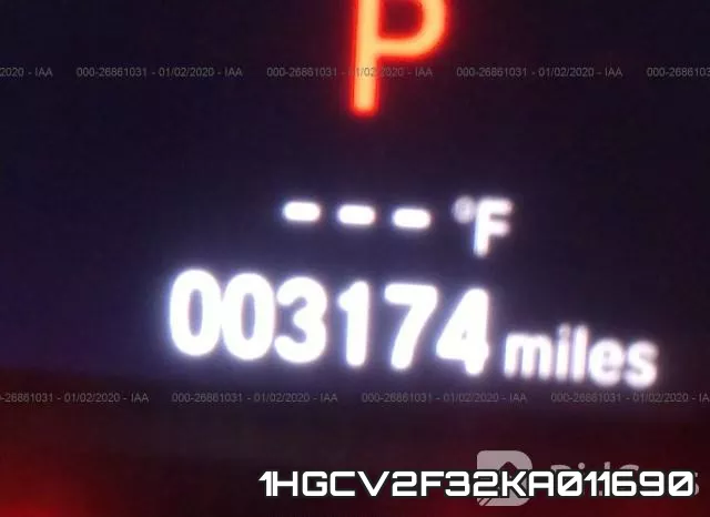 1HGCV2F32KA011690 фото 8