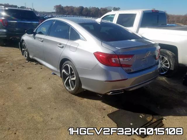 1HGCV2F32KA015108 фото 4