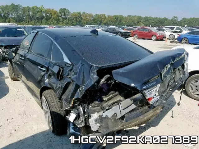 1HGCV2F92KA027389 фото 2