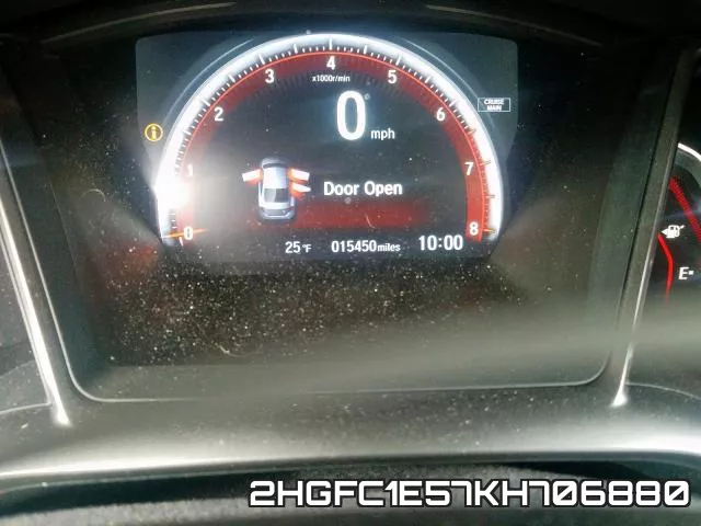 2HGFC1E57KH706880 фото 8
