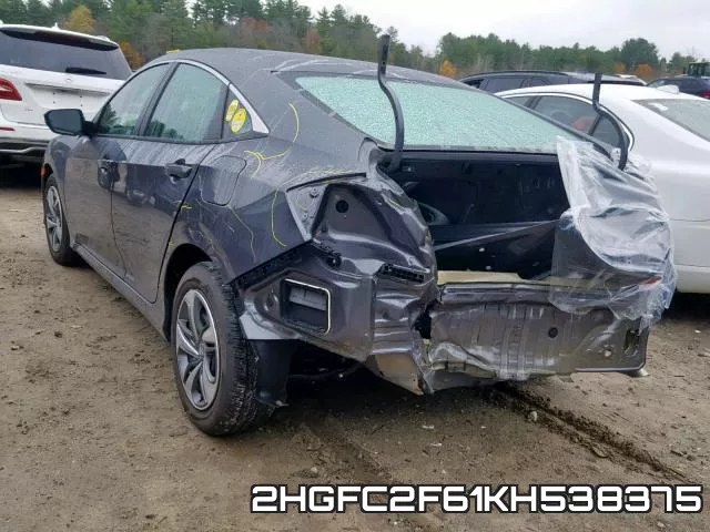 2HGFC2F61KH538375 фото 4
