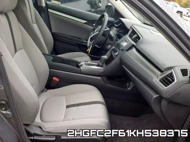 2HGFC2F61KH538375 фото 6