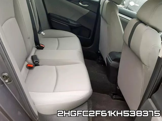 2HGFC2F61KH538375 фото 7