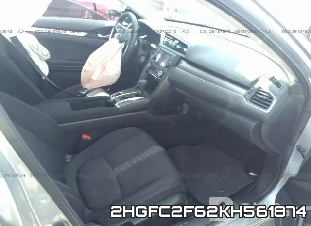 2HGFC2F62KH561874 фото 6