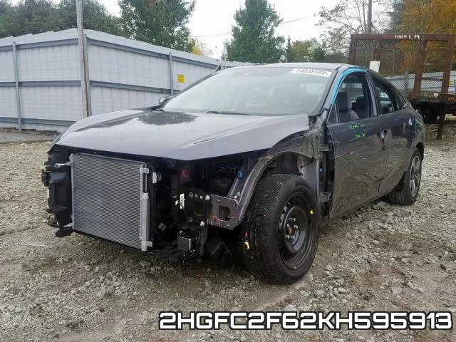 2HGFC2F62KH595913 фото 3