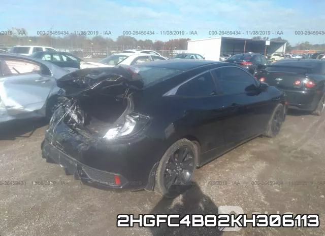 2HGFC4B82KH306113 фото 4