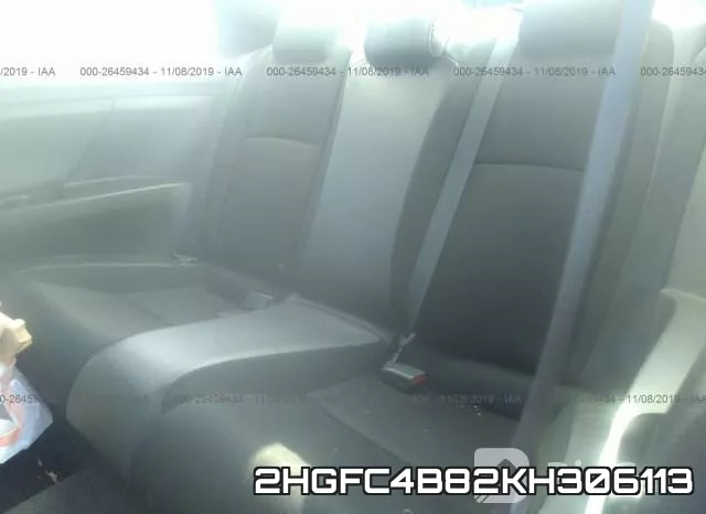 2HGFC4B82KH306113 фото 8