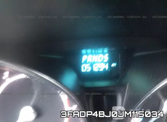 3FADP4BJ0JM115034 фото 5