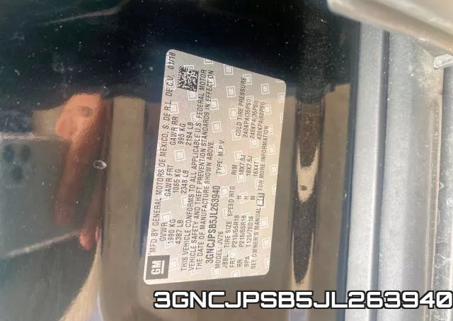 3GNCJPSB5JL263940 фото 2