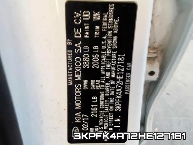 3KPFK4A72HE127181 фото 2
