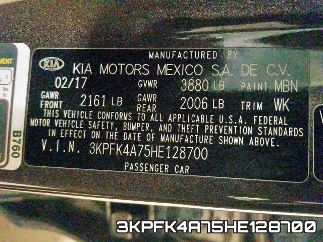 3KPFK4A75HE128700 фото 2