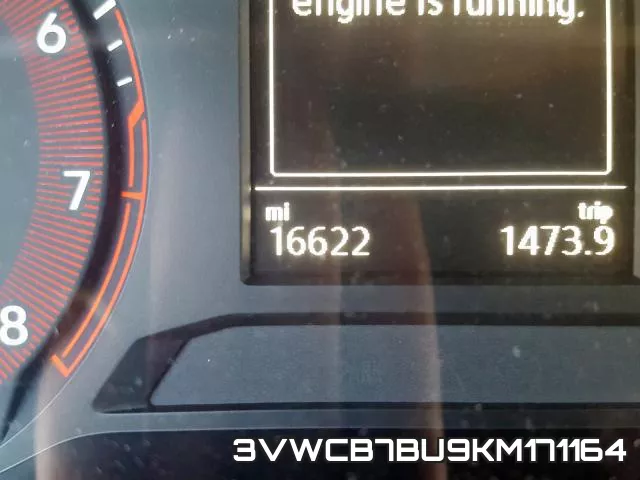 3VWCB7BU9KM171164 фото 8