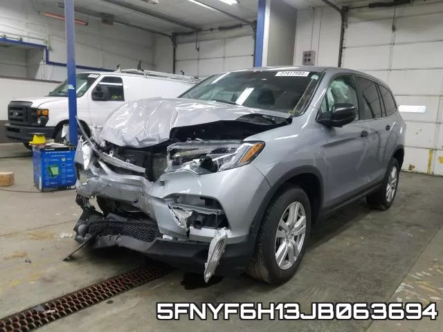 5FNYF6H13JB063694 фото 3