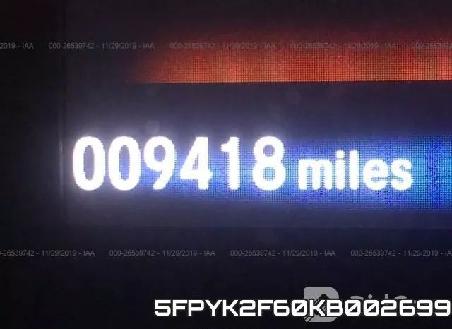 5FPYK2F60KB002699 фото 7