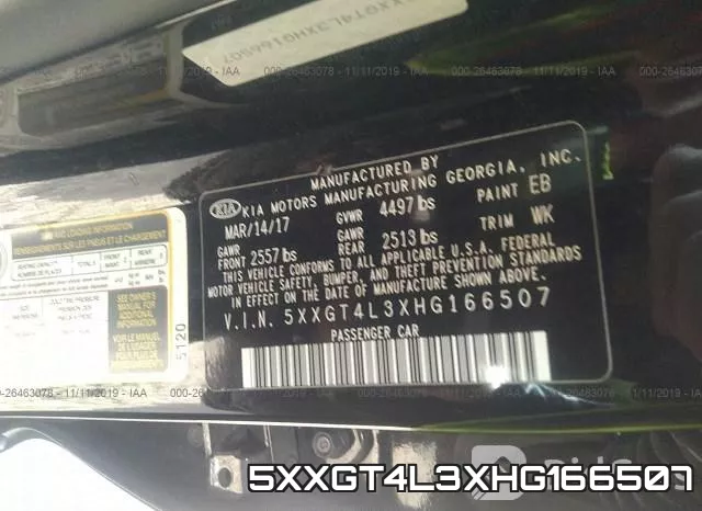 5XXGT4L3XHG166507 фото 9