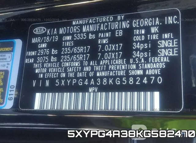 5XYPG4A38KG582470 фото 8