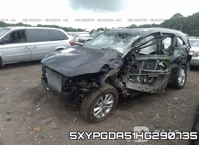 5XYPGDA51HG290735 фото 3