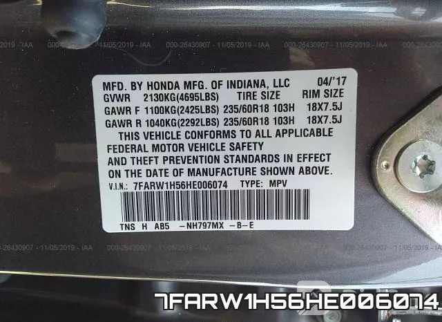 7FARW1H56HE006074 фото 10