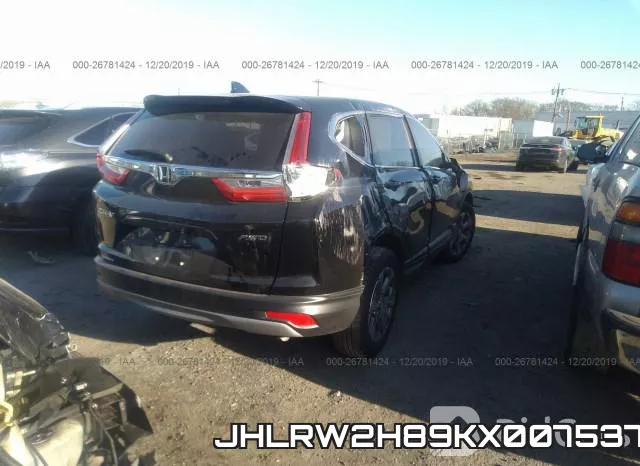 JHLRW2H89KX007537 фото 5