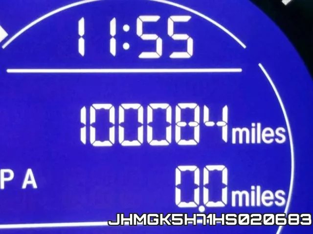 JHMGK5H71HS020683 фото 9